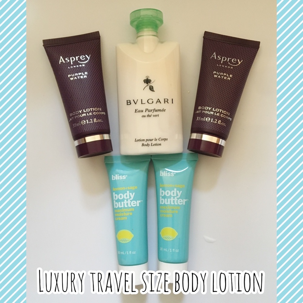 🛁 Luxury Body Lotion Travel Size Lot 💙